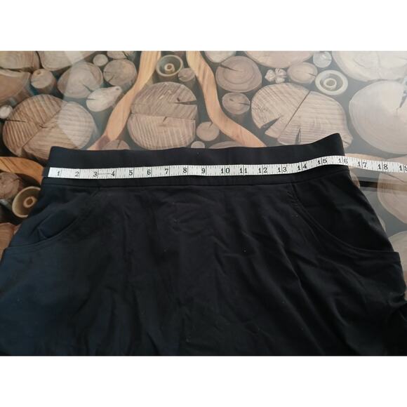 Columbia Omni-Shield Drawstring Sides Athletic Pockets Skirt Black - Picture 5 of 9